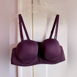 Torrid Purple Convertible/Strapless Push-Up Bra, Size 40B
